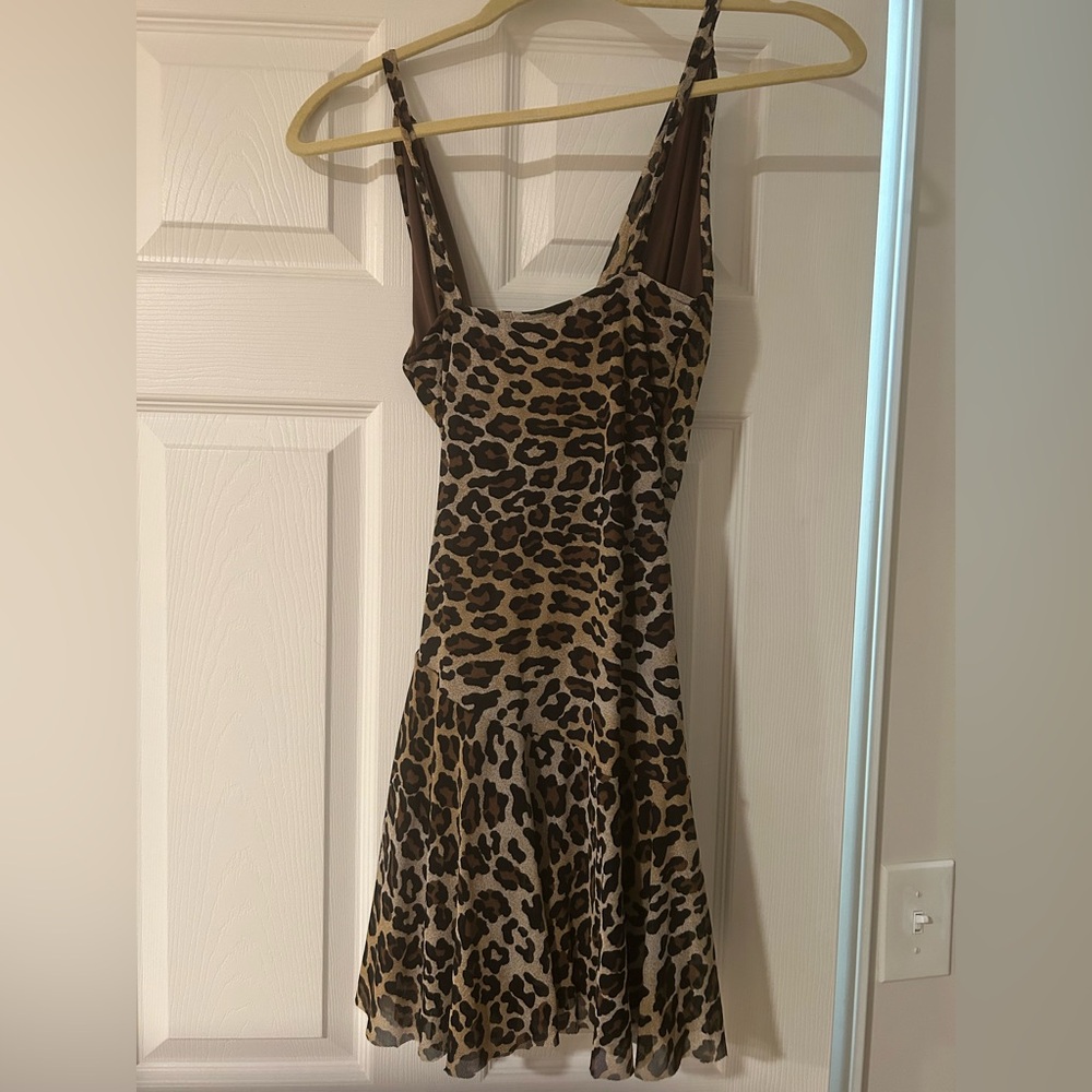 Ema Savahl Leopard/Cheetah Cocktail Dress - Picture 5 of 8